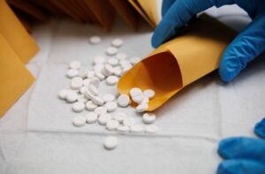 Misoprostol pills are packaged for medical abortion patients at a clinic in New Mexico